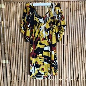 French Connection abstract mini dress